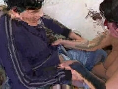 Arsch, Blasen, Vollbusig, Schwanz, Reif, Orgasmus, Russisch, Titten