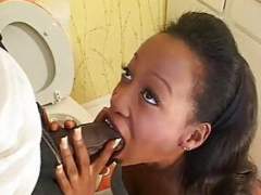 Africain, Américain, Garce, Noire, Sucer une bite, Rétro, Pute, Rétro ancien