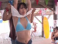 ビーチ, 美人, フェラチオ, 巨乳な, イマラチオ, フェティッシュ, 日本人, 天然