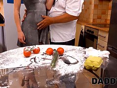 Blonde, Sucer une bite, Attrapée, Papa, Hd, Léchez, Chatte, Rasée