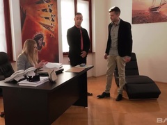 Anal, Brunette brune, Double pénétration, Lingerie, Plan cul à trois