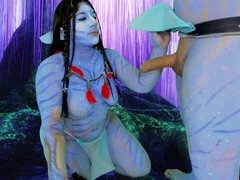 Halloween night: curvy babe in costume gets drilled real deep