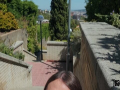 Cul, Grosse bite, Brunette brune, Européenne, Poilue, De plein air, Piercing, Chaussettes