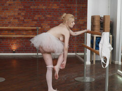 18, ブロンド, Hd, オナニー, 自然山雀, スカート, 靴下, 一人