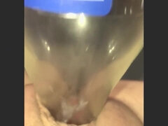 Tiny Pussy Stretched And Ruined From Fucking Glass Bottle (with Pov)