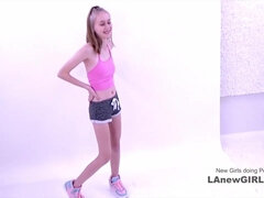 Super Cute Skinny Eighteen Years Old Debuts in Xozilla Porn Movies at Call Castings