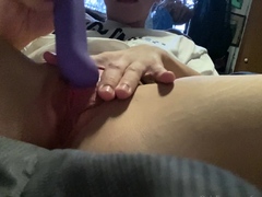 Blonde needs her toy for juicy pussy masturbation HD