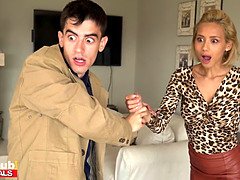 Nana, Sucer une bite, Marrant, Hd, Fille latino, Orgasme, Criant, Espagnole