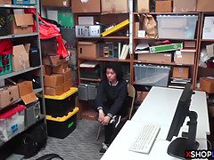 Achterkamer, Grote mammen, Bruinharig, Hardcore, Politie, Straf, Tiener, Uniformpje