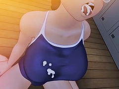 3d, フェラチオ, 中出し