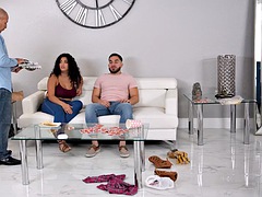 Grote mammen, Broeder, Rondborstig, Mollig, Hardcore, Latijnse vrouw, Kut duiken, Tieten likken