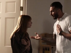 18 ans, Sucer une bite, En levrette, Hd, Petite femme, Rousse roux, Adolescente, Nénés