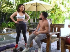 Grote kont, Pijpbeurt, Bruinharig, Lul, Hd, Moeder die ik wil neuken, Stiefmoeder, Zuigen