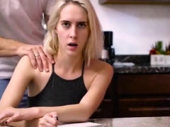 Blond, Daddy, Sperma in gezicht, Harig, Tiener, Tieten likken
