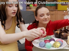 Easter Bunny Lesbians Hump for Club Sweethearts with Erotic Pleasure