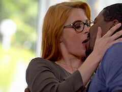 In den arsch, Grosse titten, Milf, Rotschopf, Abendanzug