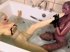 Bizarre bath encounter!