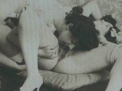 Leie, Blasen, Britisch, Braunhaarige, Behaart, Hd, Muschi, Vintage