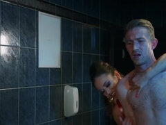 Mamada, Morena, Polla, Pajear, Madres para coger, Amante, Oficina, Inodoro