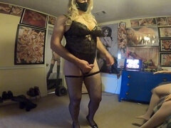 Amateur, Fetichismo travestista, Tacones, Lencería, Masturbación, Transexual, Voyeur