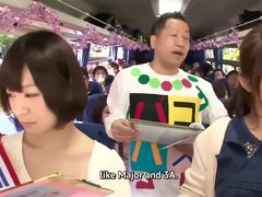 Autobús, Clásico, Fetiche, Grupo, Grupo, Hd, Japonés, Orgasmo