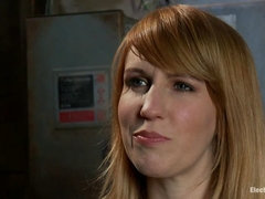 Bondage domination sadisme masochisme, Gode, Electricité, Face assise, Lesbienne, Douleur, Punition, Chatte