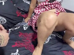 Young Colombian cutie ready for action