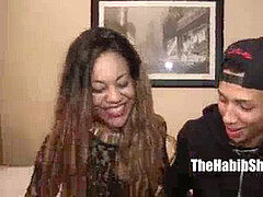 Unexperienced, reality, bondage mask