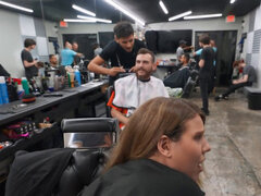 Grosser arsch, Blasen, Öffentlich, Bizarr