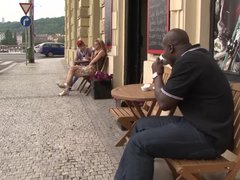 In den arsch, Grosser schwanz, Blondine, Gehörnter ehemann, Interrassisch, Reif, Muschi, Ehefrau