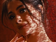 Tru Kait poses in sexy lingerie and touches herself