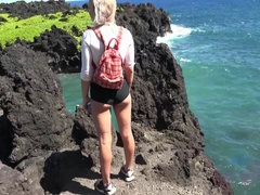 素人, デカパイ, 足コキ, 彼女, 手コキする, オーガズム, アウトドア, ハメ撮り