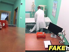 Leie, Arzt, Prüfung, Hd, Krankenschwester, Zierlich, Realität, Sohn