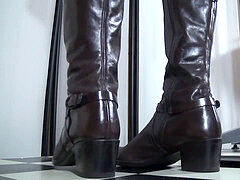 Boots new long, trampling, Boots