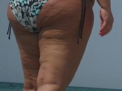 Playa, Culo grande, Tetas grandes, Bikini, Gorda, Casero, Maduro, Voyeur