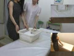 Japonaise, Lesbienne, Massage