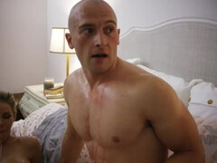 Grote mammen, Blond, Erotisch, Sperma in gezicht, Hd, Man, Kut duiken, Strak