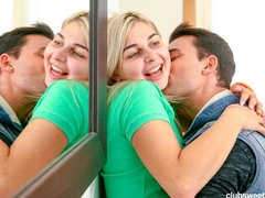 Arsch, Grosser schwanz, Fesselspiele, Lecken, Rasiert, Tätowierung, Jungendliche (18+), Titten