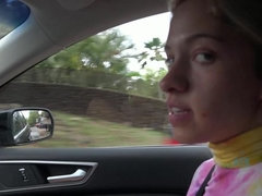 Blondine, Freundin, Im freien, Zierlich, Pov, Abendanzug, Jungendliche (18+), Titten