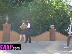Sucer une bite, Tir de sperme, Gorge profonde, Le plan cul à quatre, Hd, Chatte, Tabou, Nénés