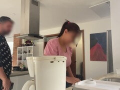 Américain, Gros cul, Bus, Fille latino, Domestique, Mamelons, Fessée, Belle mère