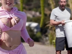 Grosser schwanz, Nahaufnahme, Geile alte tussi, Paar, Handjob, Milf, Stiefmutter, Titten