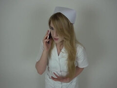Amateur, Masturbation, Infirmière, Chatte, Solo, Adolescente, Nénés, Jouets