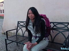 Amateur, Asiatique, Argent, De plein air, Pov, Public, Fils, Thaïlandaise