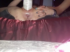 Amateur, Garce, Dingue, Pénétrer avec le poing, Béant, Insertion, Chatte, Tatouage