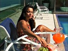 Tussi, Brasilien, Braunhaarige, Fetisch, Massage, Masturbation, Solo, Spanner