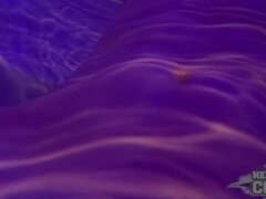 Culo, Consolador, Masturbación, Orgasmo, Coño, Solo, Tetas, Bajo el agua