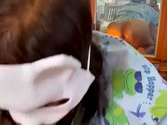 Enthousiasteling, Aziatisch, Grote lul, Pijpbeurt, Filippijnse vrouw, Rijpe lesbienne, Moeder die ik wil neuken