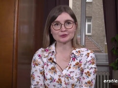 Blonde College Student 18+ Sensual Masturbation Session - Tiny Emily