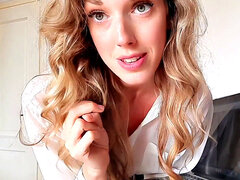 Bizar, Blond, Gebondenheid, Vies, Fetisj, Geld, Secretaresse, Onder de rok